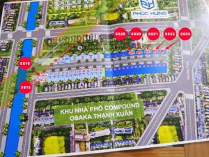 Đất KDC OSAKA Thạnh Xuân 25 Q12, 58m2, 9.2x6m