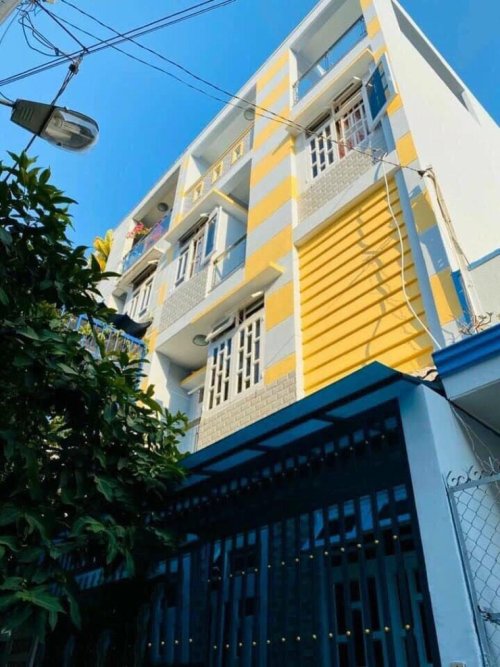 Nhà vuông 3T Phan Huy Ích GV, 60m2, 6x10m