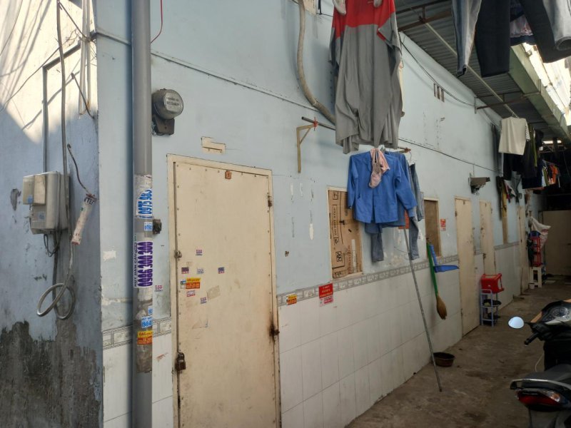 Nhà trọ Vuông 4 phòng Đ. số 1 Bình Tân, 95m2, 5.5x17m