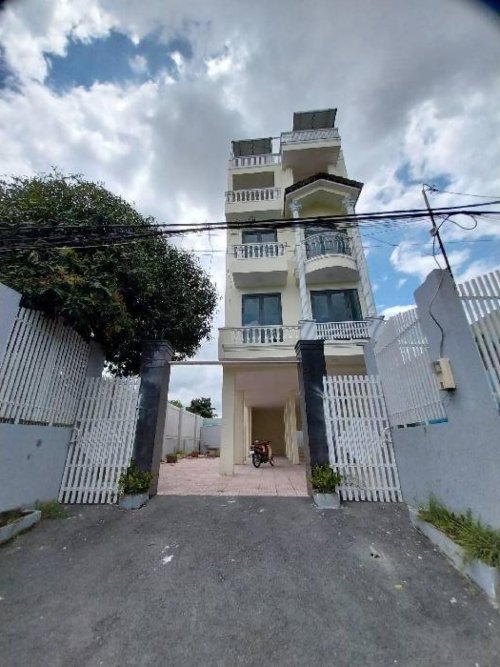 Rẻ! Nhà 5 tầng 178m2, hậu nở, Đ.5m - Huỳnh Thị Mài HM