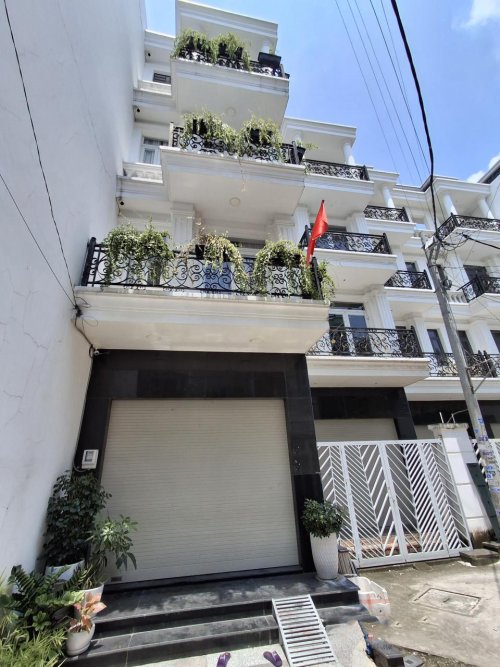 mới xây Vuông 4T 122m2, Đ.5m Tô Ngọc Vân Q12
