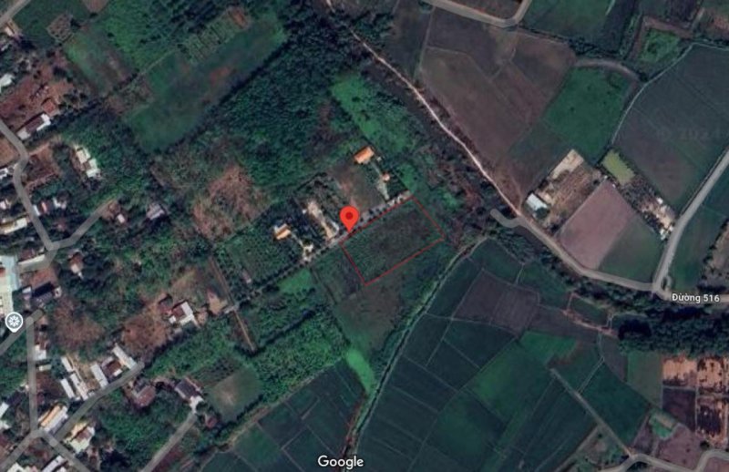 Đất vuông 0.4Ha, N.hậu, Đ.6m Đường 565 Củ Chi