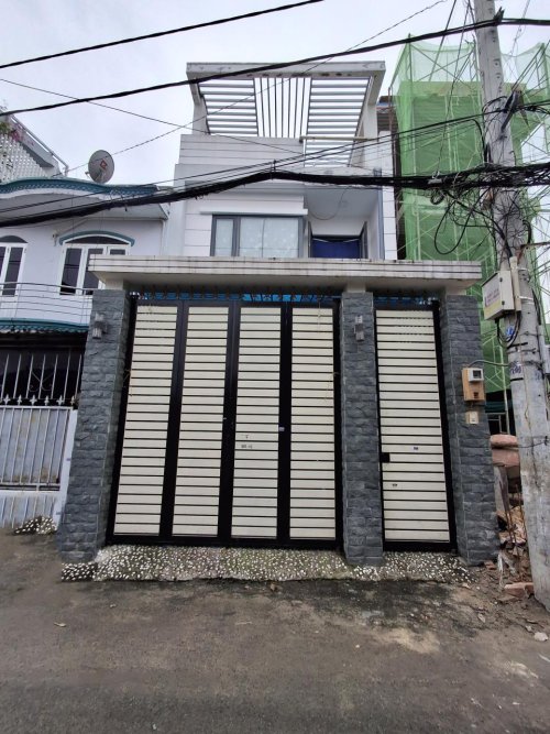 Giảm 100tr Nhà N.hậu 3 tầng Lê Văn Khương Q12, 87m2, 5x17.3m