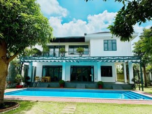 Biệt thự Vuông 2 tầng 765m2, Đ.8m Bùi Công Trừng HM