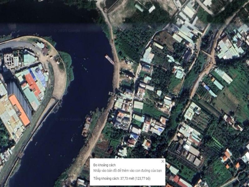 Đất nhìn ra sông 1217m2, Đ.6m An Phú Đông 9 Q12