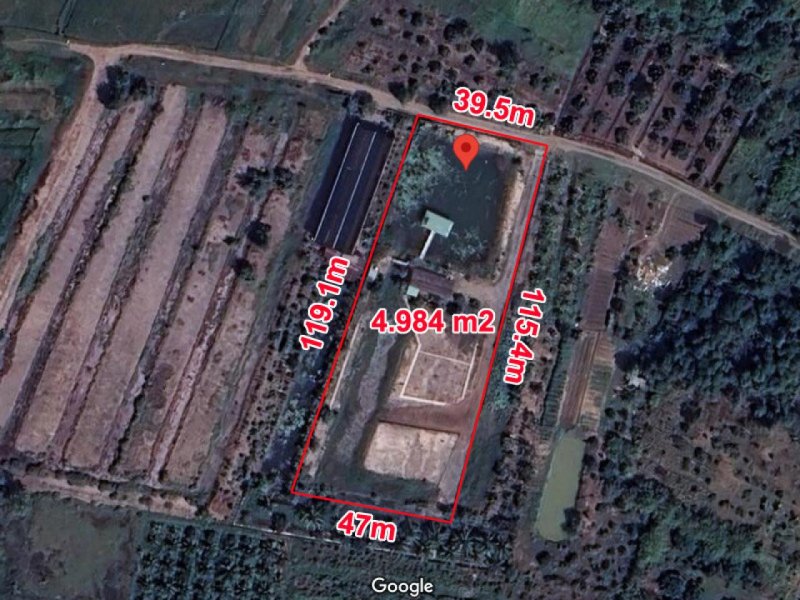Quá rẻ Đất 0.5Ha, hậu nở, Đ.4m Trường Đông TN