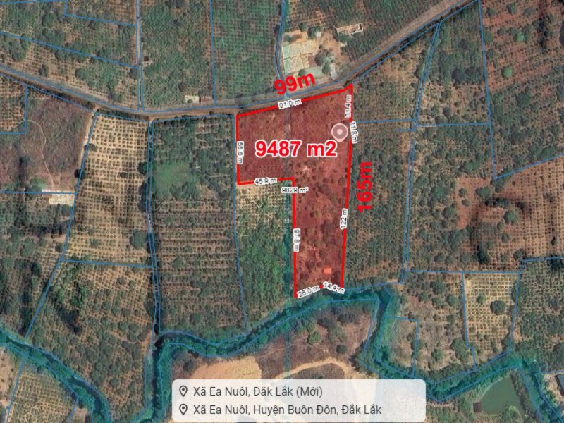 Đất vườn MT 1Ha, có suối Xã Ea Nuôl Đắk Lắk