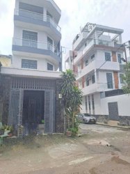 mới xây MT 2 mặt tiền 4T Xe tải tránh 90m2 Thạnh Lộc 16 Q12