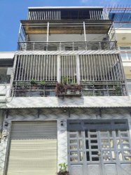 Nhà Vuông 4 tầng Xe hơi tránh 115m2 Thạnh Lộc 16 Q12