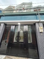 nhà mới Vuông 2 tầng Hẻm ôtô 40m2 Đường số 15 Q9