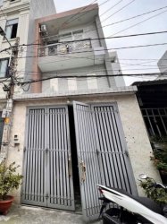 Nhà Vuông 3 tầng hẻm xe hơi 54m2 Đường số 59 QV