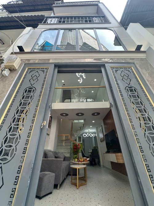 mới xây sổ hồng riêng 3 tầng 27m2 Hoàng Văn Thụ Tân Bình