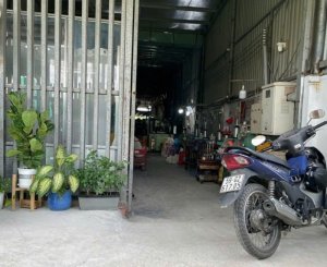 Nhà xưởng SHR N.hậu hẻm xe hơi né 317m2 Thạnh Xuân 13 Quận 12