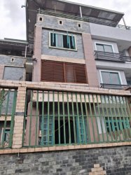 Nhà nở hậu mỏng sổ hồng riêng 3T hẻm XH né 78m2 Võ Thị Thừa Quận 12