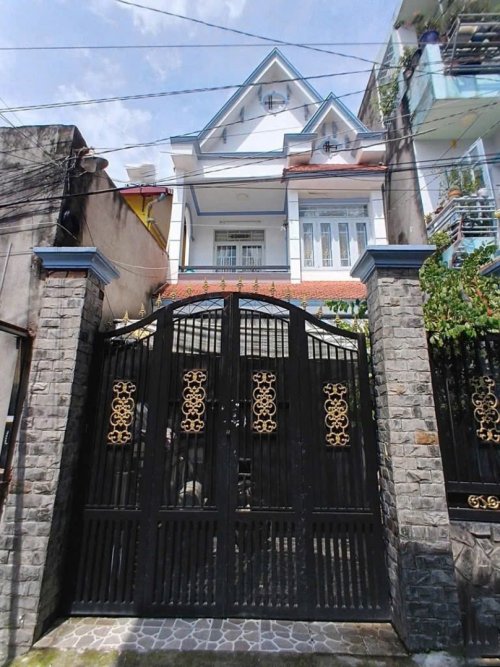 Nhà Vuông sổ hồng riêng 2T hẻm xe hơi 81m2 Thành Lộc 38 Quận 12