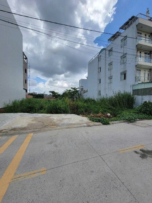 Đất Vuông mặt tiền sổ hồng riêng Đ.10 128m2 Thạnh Lộc 37 Quận 12