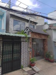 Nhà Vuông sổ hồng riêng 3T hẻm XH né 97m2 Thạnh Xuân 22 Quận 12
