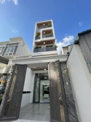 mới xây SHR 6 tầng hẻm XH né 100m2, Vuông Trung Mỹ Tây 19 Quận 12