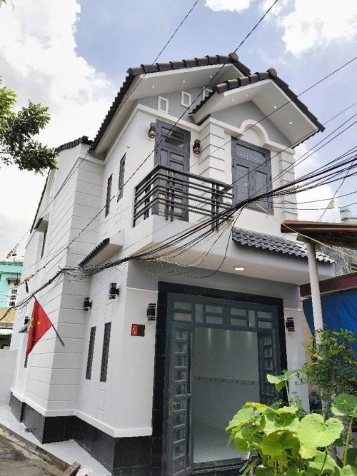 Nhà 2 MT SHR 2T hẻm xe hơi 68m2 Tân Chánh Hiệp 34 Quận 12