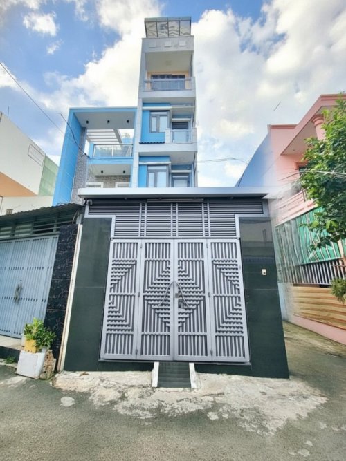 Nhà sổ hồng riêng 3 mặt hẻm 4 tầng HXT 78m2 Đ. Số 19 Gò Vấp