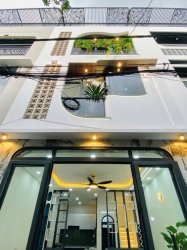 mới xây SHR 3 tầng 43m2, Vuông Đ. Số 59 Gò Vấp