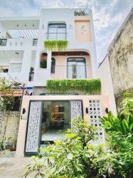 nhà mới sổ hồng riêng 4 tầng hẻm XH 41m2, Vuông Phan Huy Ích Gò Vấp