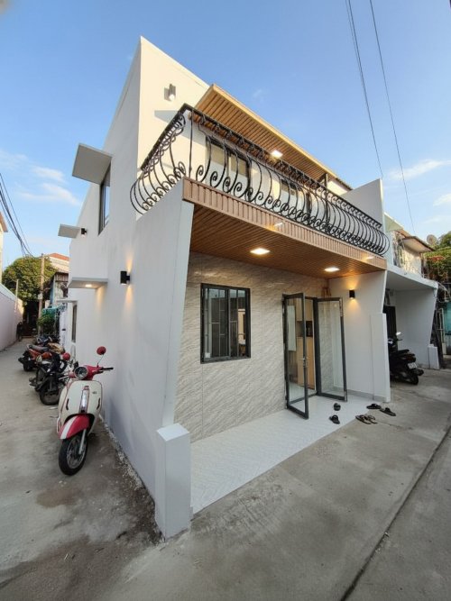 Nhà 2T 50m2, 2 MT Bờ Bao Tân Thắng Tân Phú