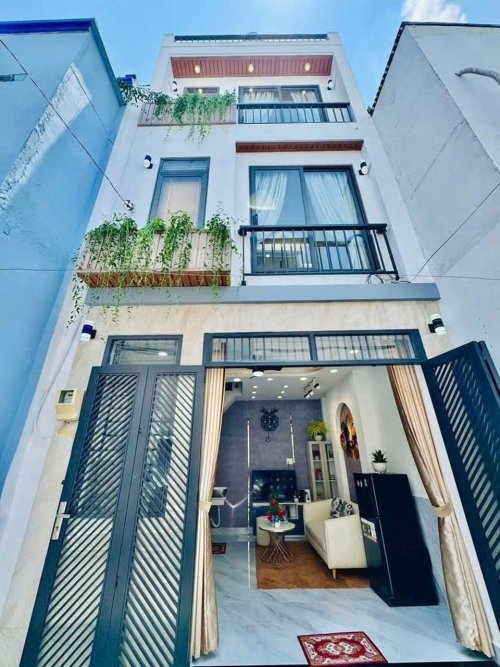 L1581 Giảm 100tr! gần chợ Thạch Đà, SHR, Vuông, HXH, 3T, 4.1x6m, 3.x tỷ