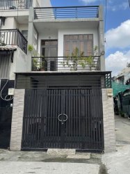 L1592 sát Trạm thu phí An Sương An Lạc, sổ hồng riêng, 2 mặt tiền, HXT, 2T, 4x12m, 3.x tỷ