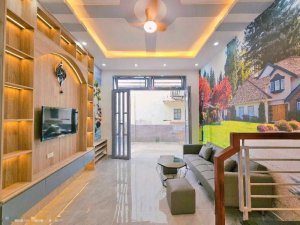K1748 sát Ngã 6 Gò Vấp, SHR, nở hậu, 3 tầng, 3.6x11m, 4.x tỷ