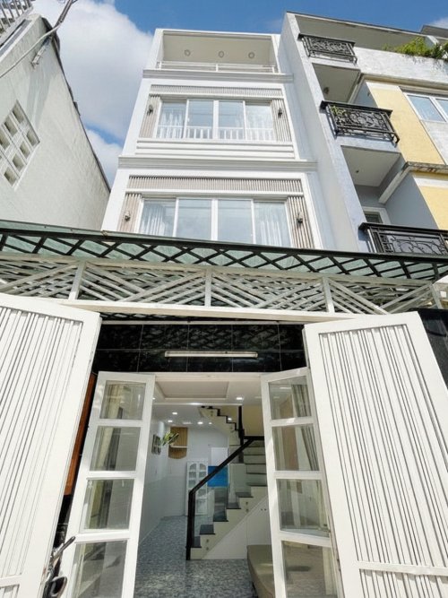 K1880 nhà Phan Văn Trị Bình Thạnh, SHR, Vuông, 4T, 3.6x10m, 6.x tỷ