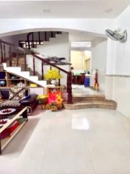 H1890 nhà Mai Xuân Thưởng Bình Thạnh, sổ hồng riêng, Vuông, 4T, 3x12m, 6.x tỷ