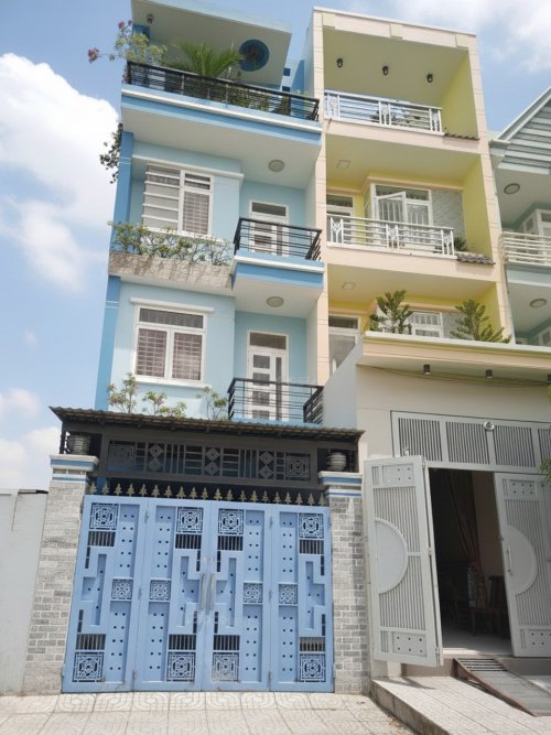 L1935 nhà Lê Thị Riêng Q12, sổ hồng riêng, Vuông, 4x18m, 7.x tỷ