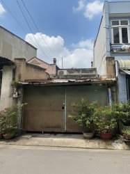 H1938 nhà mặt tiền Hiệp Thành 45 Q12, SHR, Vuông, 4x20m, 6.x tỷ
