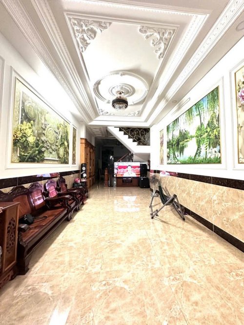 D1973 nhà mặt tiền Trẩn Thị Hè Q12, SHR, Vuông, 5T, 4x20m, 8.x tỷ x nhỏ