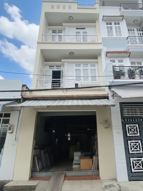 L1983 nhà mặt tiền Hiệp Thành 45, SHR, Vuông, 4x16m, 7.x tỷ