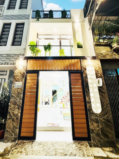 O2110 nhà Thích Quảng Đức Phú Nhuận, sổ hồng riêng, hậu nở, hẻm XH, 2 tầng, 4x13m, 9.x tỷ