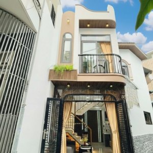 L2151 nhà 1/ Nguyễn Duy Cung Gò Vấp, sổ hồng riêng, 2 mặt tiền, 2T, 3.x tỷ