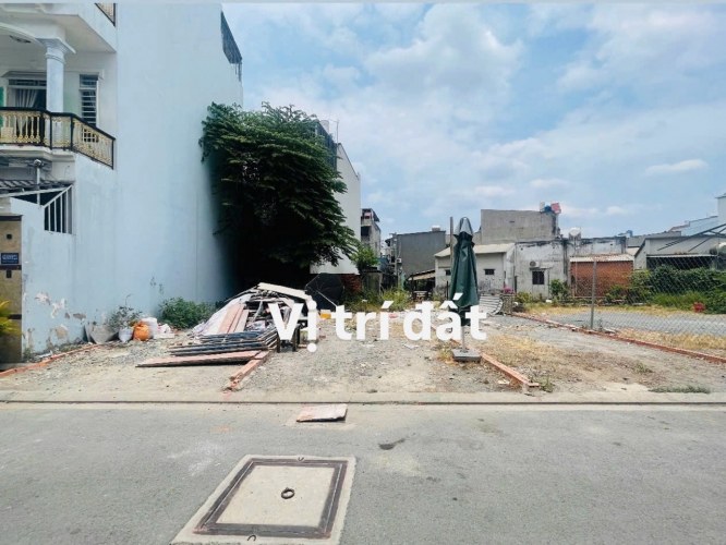 [O2212] Đất nền Q12 giá rẻ - Ngang 4m - Đường nhựa 5m thông