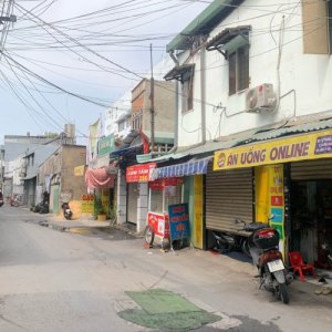 [KH041*] Nhà 2 tầng mặt tiền thông gần chợ Xóm Mới Gò Vấp, giá 4.x tỷ