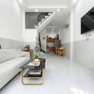 H2879 | nhà mới có Sân thượng sát chợ An Nhơn Lê Đức Thọ - Giá 3.x tỷ