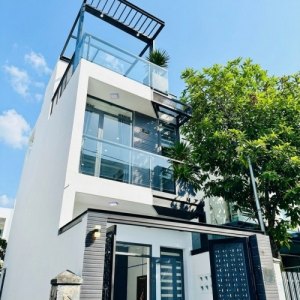 [T2886*] Bán nhà 1/ Đ. Số 2 An Hội Đông 4 tầng đầy đủ nội thất, 5.x tỷ