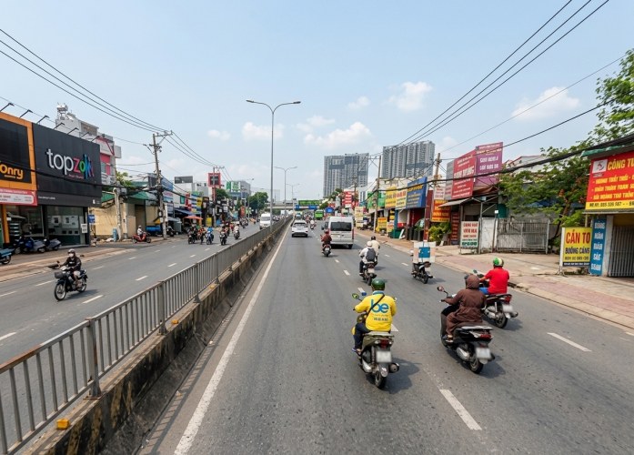 [L2900*] Nhà 2 mặt thoáng trước sau QL1K Linh Xuân, 4x44m, 10.x tỷ