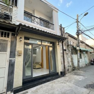 [O2913] mới xây đầy đủ nội thất HXH sát Chợ Xóm Mới - Giá 4.x tỷ