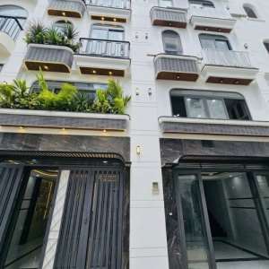 [H2927] Nhà 5 tầng Mới đẹp hậu nở gần Chợ Xóm Mới Gò Vấp - 7.x Tỷ