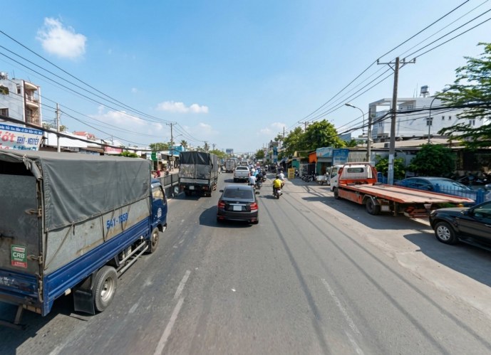 T3082* Đất MT QL13 Hiệp Bình lô đất vuông gần Đ.Học Luật 2 Giá 10x Tỷ