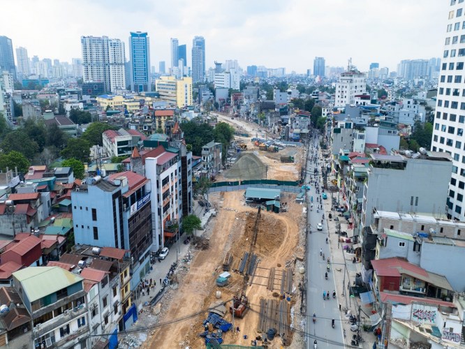 Vành đai 1 thi công: Chút luyến tiếc cũ và niềm tin mới
